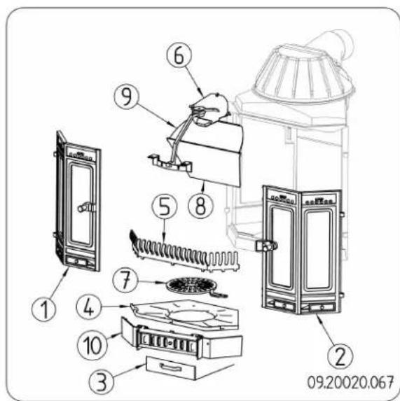 DOVRE Phoenix I - Modell aus der Serie 2000S (Türhöhe 620 mm) - 1