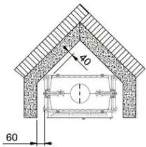 DOVRE ZEN 102 - Allegato 3: Distanza da materiali inflammabili - 3