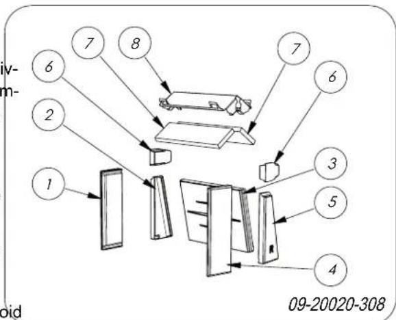 DOVRE ZEN 102 - Remove fire-resistant inner plates - 2