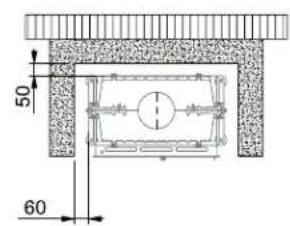 DOVRE ZEN 102 - Annexe 3: distance d'éloignement avec des matériaux combustibles - 1