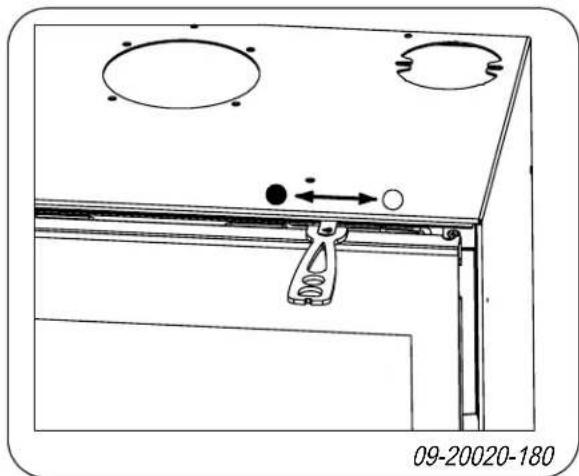 DOVRE 2620 - Bediening van de Iuchtschuiven - 3