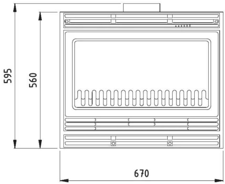 DOVRE 2520VG - Appendix 3: Dimensions - 2
