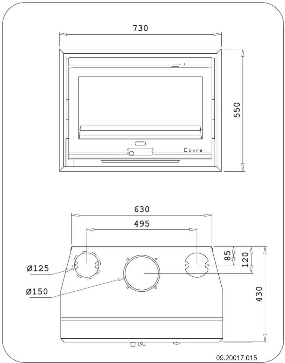 DOVRE 2520VG - Allegato 3: Dimensioni - 4