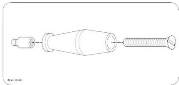 DOVRE 2520S3 - Montare la maniglia - 1