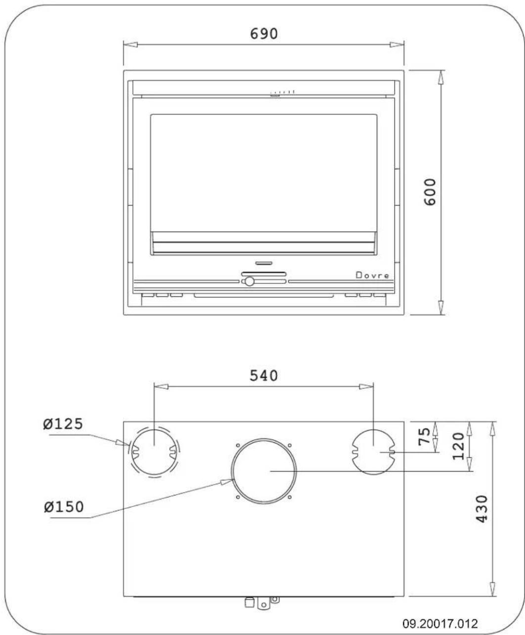 DOVRE 2520S2R - Annexe 3: Dimensions - 8