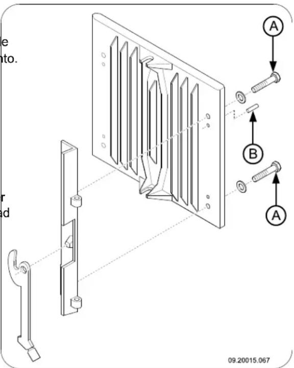 DOVRE 2520S2R - Regolare la porta - 1