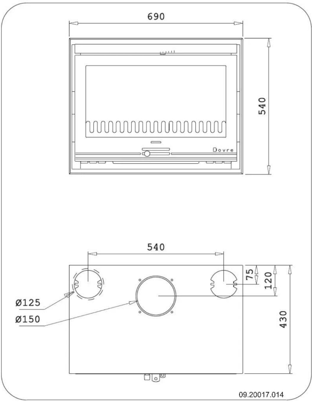 DOVRE 2520S2R - Appendix 3: Dimensions - 5