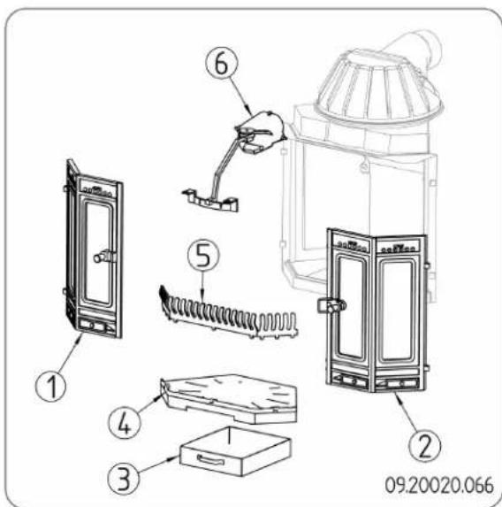 DOVRE Phoenix II - Modell i 2000-2700-2800 serien (dørhøyde 550 mm) - 3