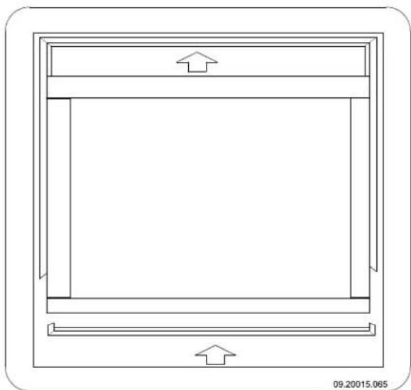 DOVRE 2510SD - Monter cadre extérieur - 4