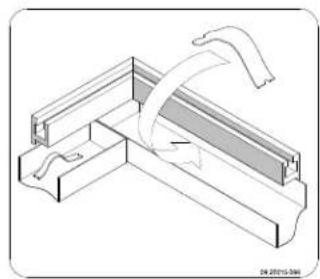 DOVRE 2510SD - Monter cadre extérieur - 2