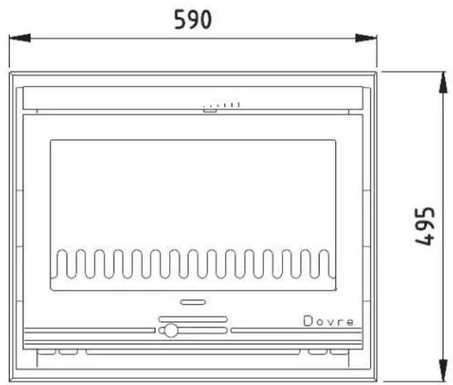 DOVRE 2510SD - Bijlage 3: Afmetingen - 1