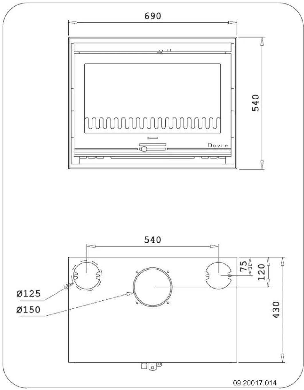 DOVRE 2510SD - Anexo 3: Medidas - 5