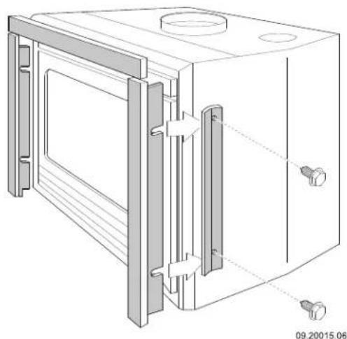 DOVRE 2510SD - Inbouwen in een bestaandeschouw - 2