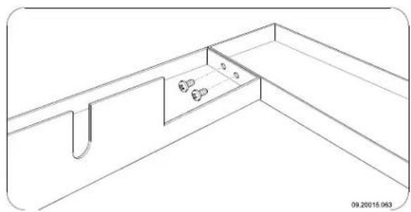 DOVRE 2510SD - Uitwendige kader monteren - 1