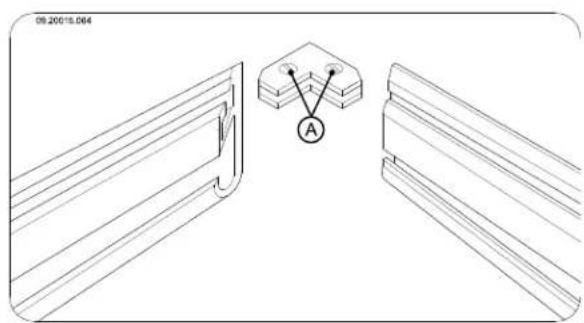 DOVRE 2510SD - Uitwendige kader monteren - 2