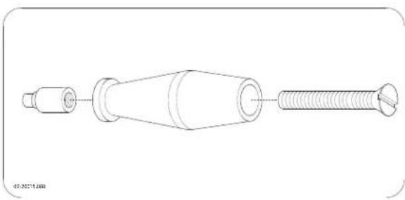 DOVRE 2510SD - Monter la poignée - 2