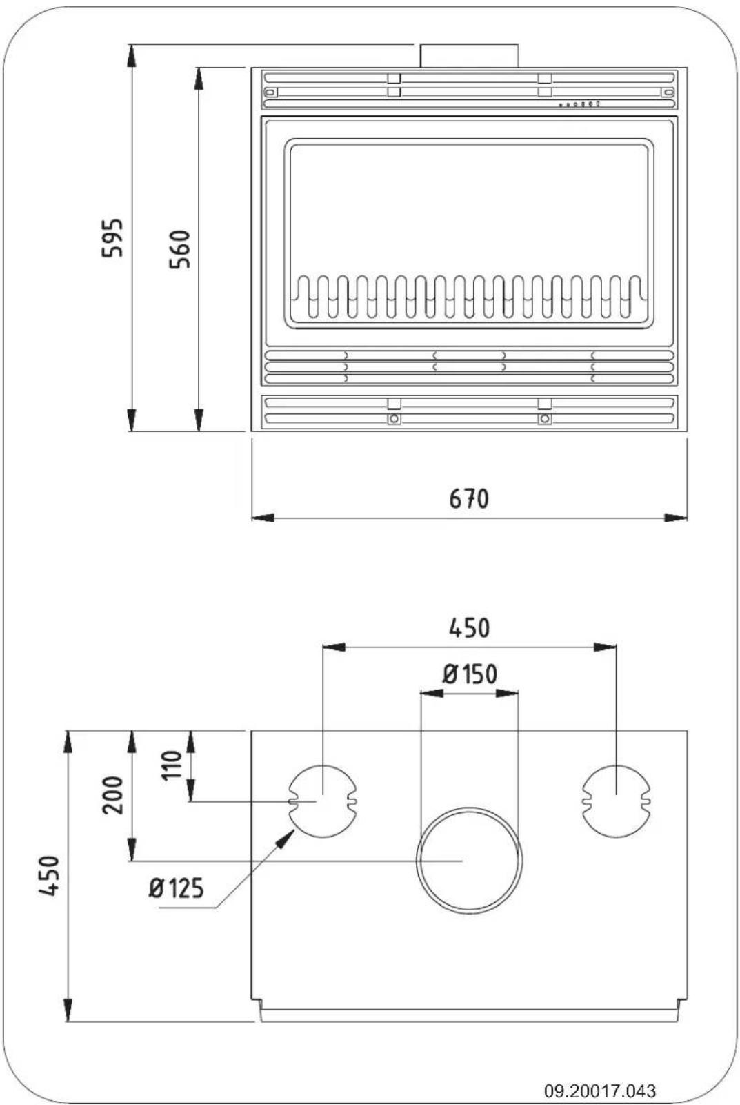 DOVRE 2510SD - Bijlage 3: Afmetingen - 3