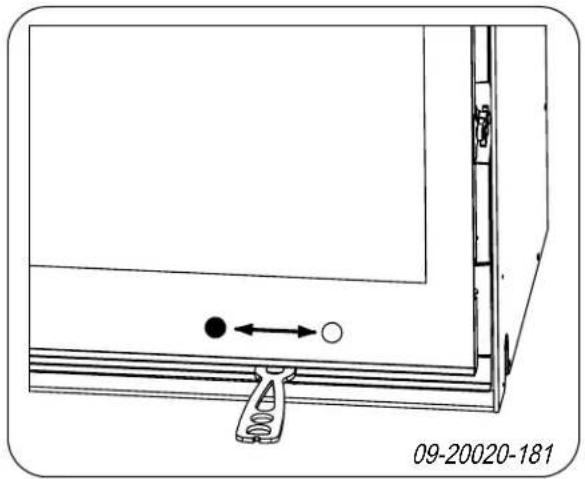 DOVRE 2510CTD - Operating the air slides - 1
