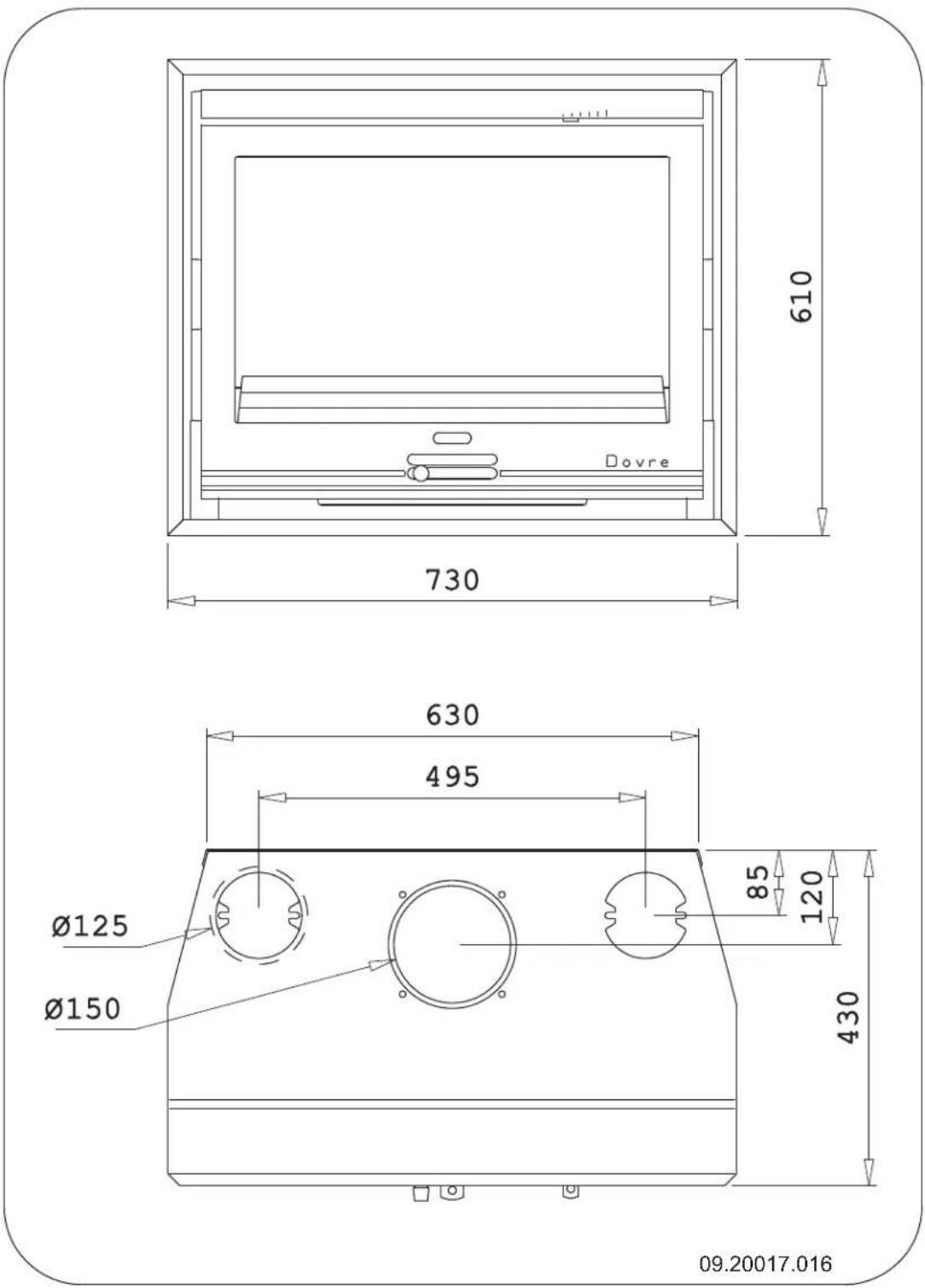 DOVRE 2510CTD - Appendix 3: Dimensions - 7