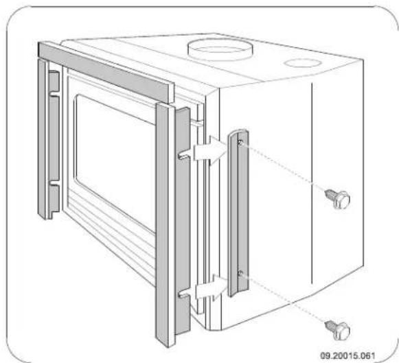 DOVRE 2510CTD - Encastrer dans une cheminée existante - 2