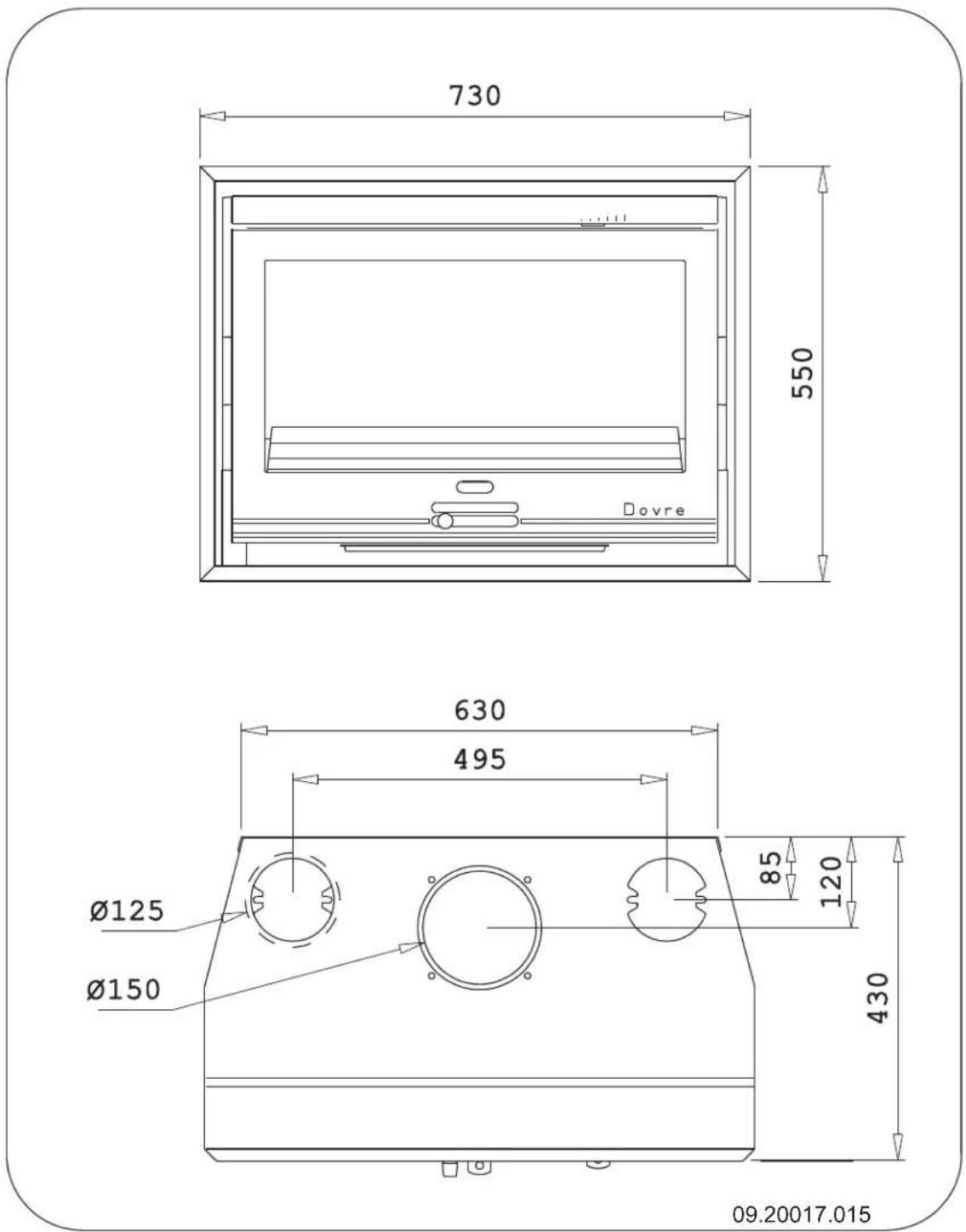 DOVRE 2510CTD - Anexo 3: Medidas - 4