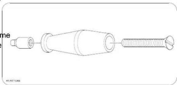 DOVRE 2510CTD - Fitting the handle - 2