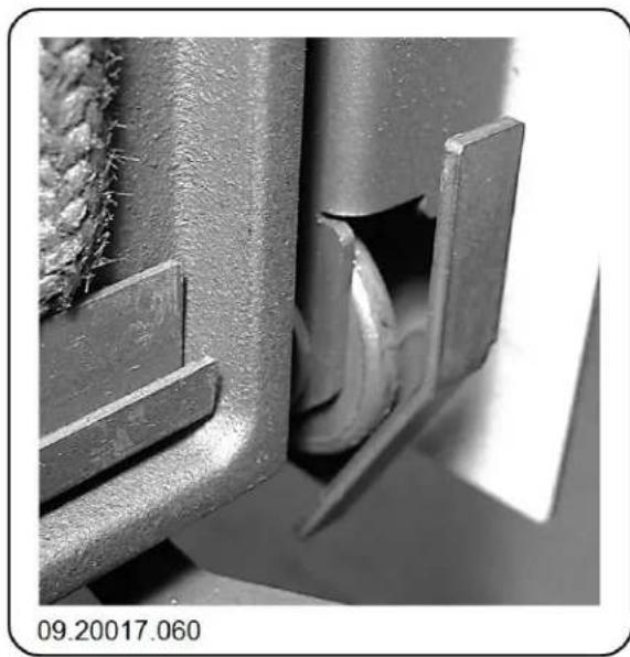 DOVRE 2180CBS - Ajustar el cierre de la puerta de guillotina - 3