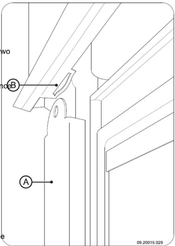 DOVRE 2180CBS - Changing the direction of the belt connection collar - 4