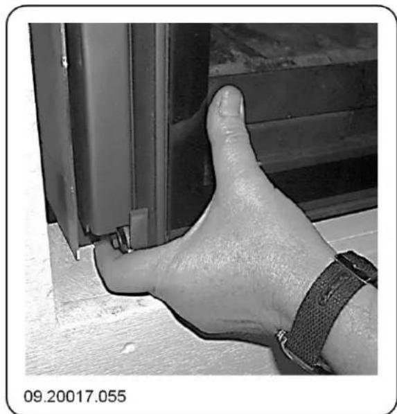 DOVRE 2180CBS - Abmontieren des Führungssystems - 8