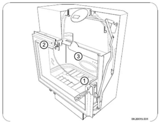 DOVRE 2180CBS - Regulación del aire de combustión - 1