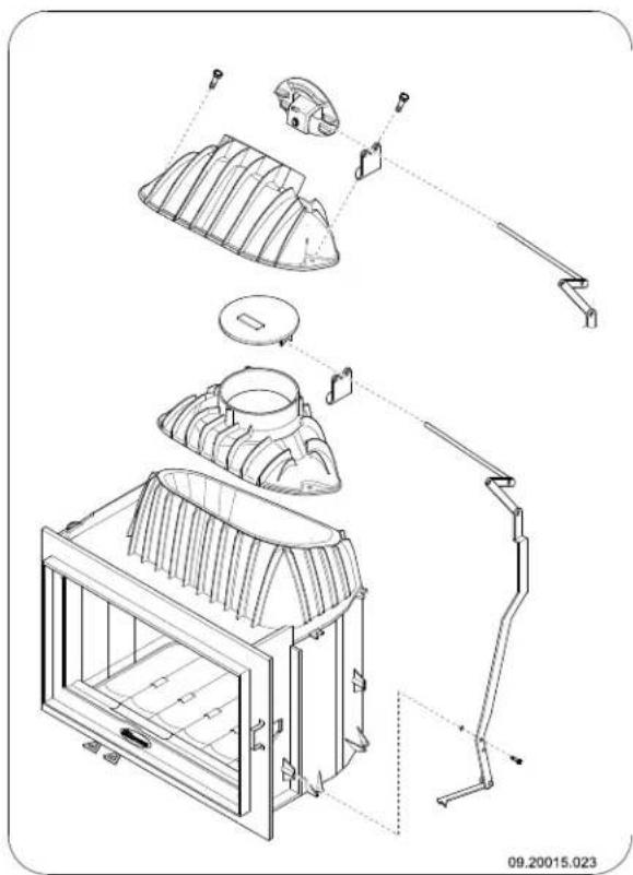 DOVRE 2180CBS - Cambiarto la direccion del cuello de conexión - 1
