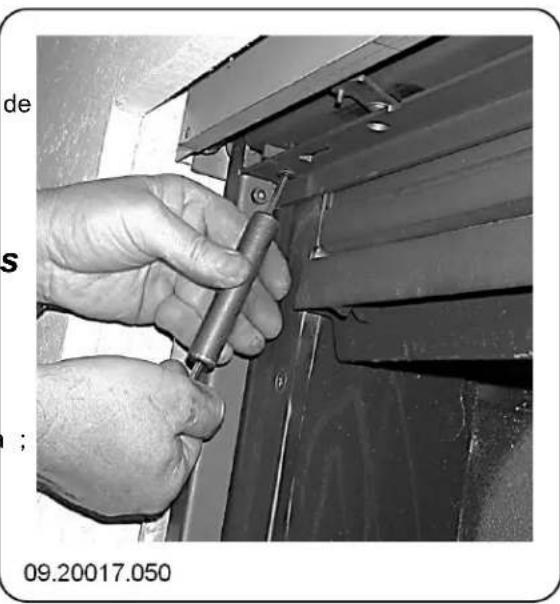 DOVRE 2180CBBS - Desmontaje del sistema de guías - 3