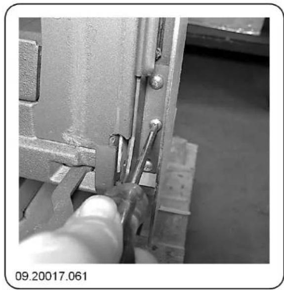 DOVRE 2180CBBS - Régler fermeture portescamtable - 2