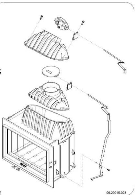 DOVRE 2180CBC - Richting van de aansluitkraag wijzigen - 1