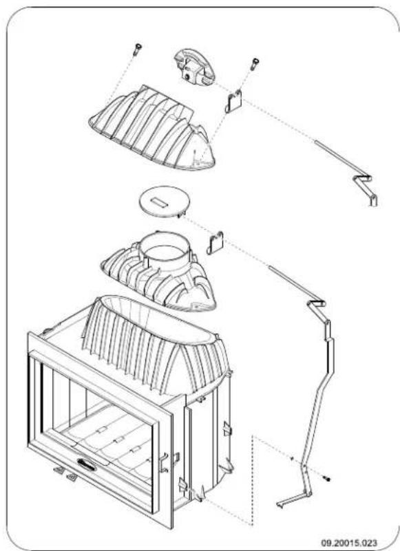 DOVRE 2180CBC - Modifier la position du collier de raccord - 1