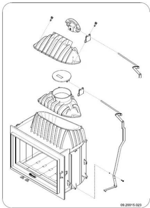 DOVRE 2180CBC - Cambiarto la direccion del cuello de conexión - 1