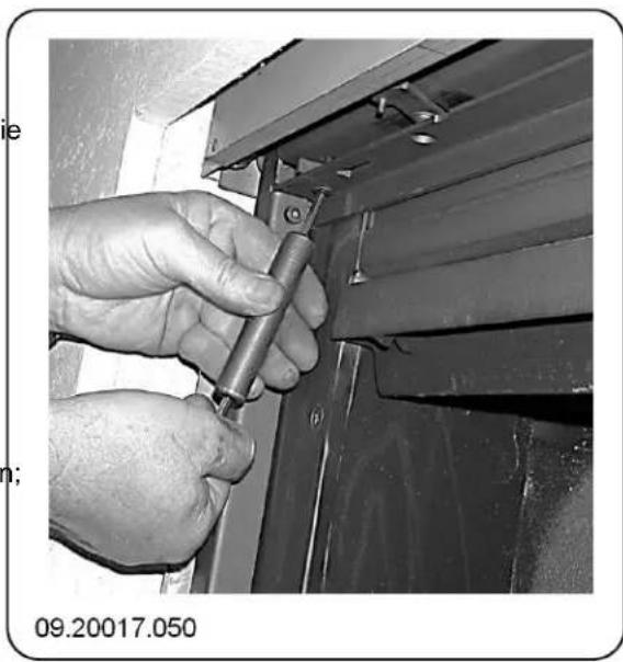 DOVRE 2180CBC - Abmontieren des Führungssystems - 3