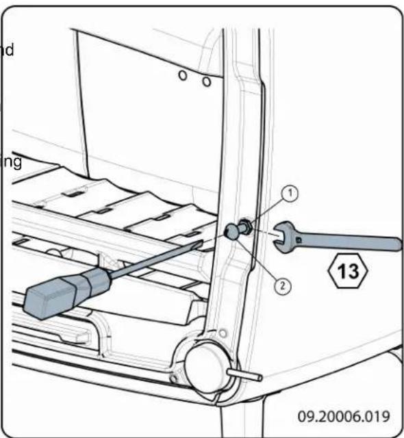 DOVRE Vintage 30 - Re-adjusting the door lock - 1