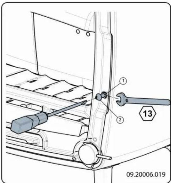 DOVRE Vintage 30 - Réglage de la fermetre de la porte - 1