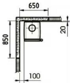 DOVRE Vintage 30 - Vintage 30 - Distanze minime per la versione alla rivestimento igni - 5