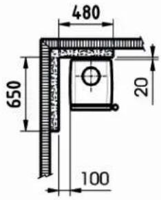 DOVRE Vintage 30 - Vintage 35 - Distancia minima - 6