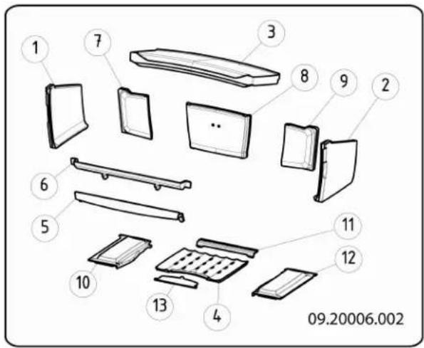 DOVRE Vintage 30 - Wisselstukken Vintage 50 - 1