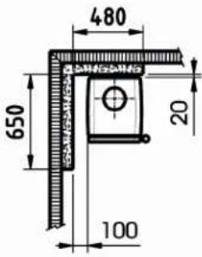 DOVRE Vintage 30 - Vintage 35 - Minimale afstanden: - 6