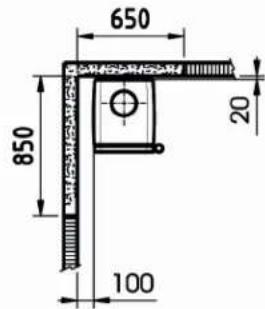 DOVRE Vintage 35 - Vintage 35 - Minimale afstanden: - 5
