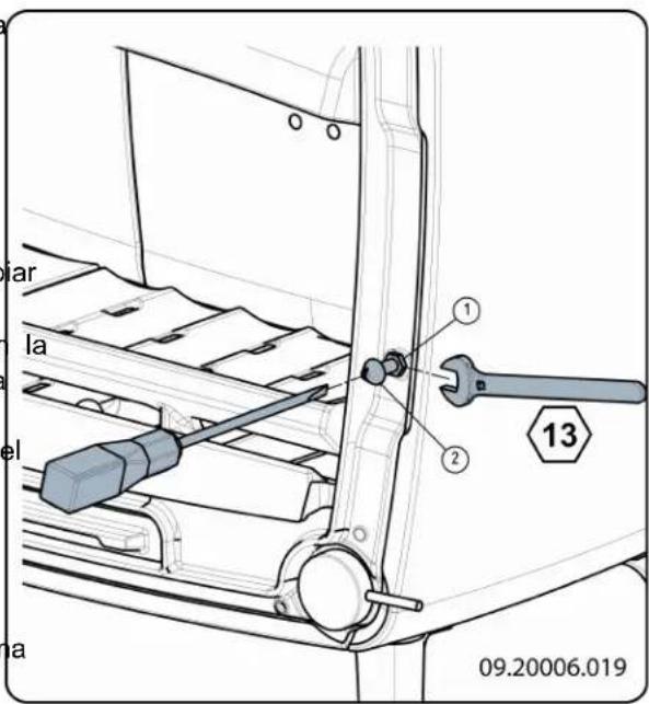 DOVRE Vintage 35 - Ajuste del cierre de la puerta - 1