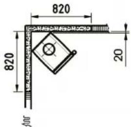 DOVRE Vintage 35 - Vintage 30 - Distanze minime per la versione alla rivestimento igni - 8