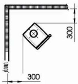 DOVRE Vintage 35 - Vintage 30 - Minimale afstanden: - 7
