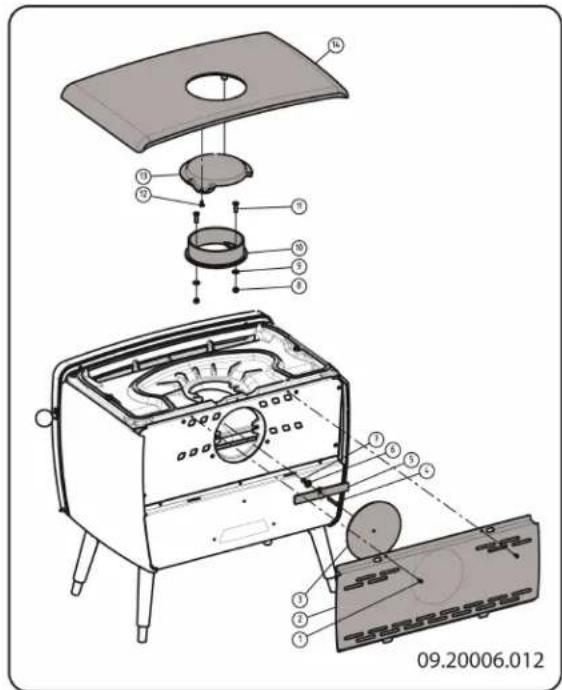 DOVRE Vintage 35 - Collegamento posteriore - 1