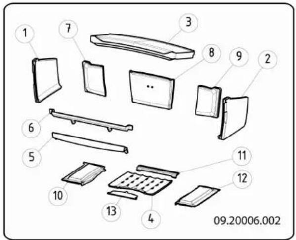 DOVRE Vintage 35 - Ersatzteile Vintage 50 - 1