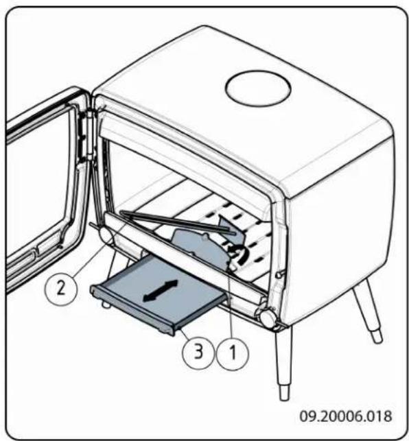 DOVRE Vintage 35 - Removing ashes - 1